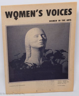 Cat.No: 306471 Women's Voices: Vol. 1, No. 4, February - March, 1973; Women in the Arts....