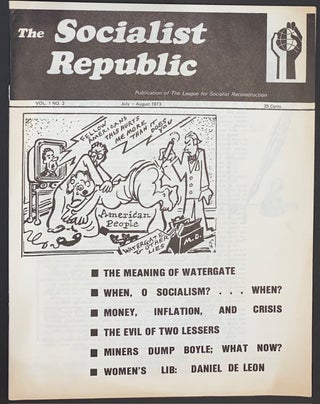 Cat.No: 306562 The Socialist Republic. Vol. 1 no. 2 (July-August 1973