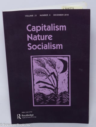 Cat.No: 306573 Capitalism, Nature, Socialism: [A Journal of Socialist Ecology] A Journal...