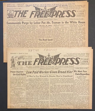 Cat.No: 306606 The Free Press [two issues
