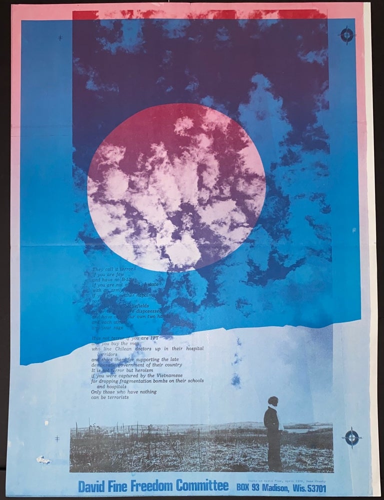 Cat.No: 306703 David Fine Freedom Committee [poster with poem]