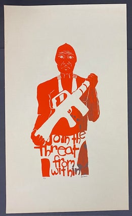 Cat.No: 306707 Join the threat from within [screenprint poster