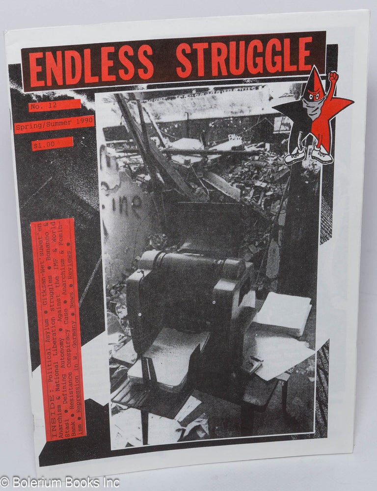 Cat.No: 306779 Endless Struggle. No. 12 (spring/summer 1990)