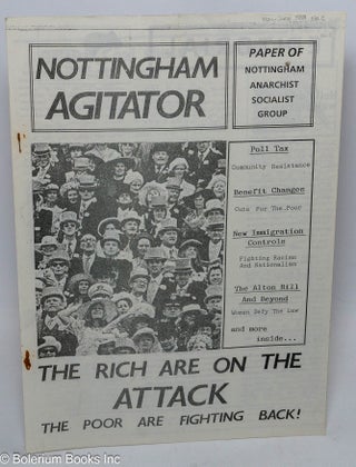 Cat.No: 306797 Nottingham agitator, no. 2 (May-June 1988). Paper of Nottingham Anarchist...