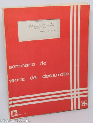 Cat.No: 306807 La Crisis del Capitalismo y el Nuevo Orden Economico Internacional....