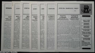 Cat.No: 306820 Utopian Anarchist Party [7 issues