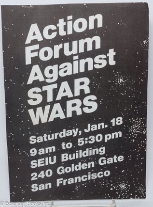Cat.No: 306851 Action forum against star wars [handbill