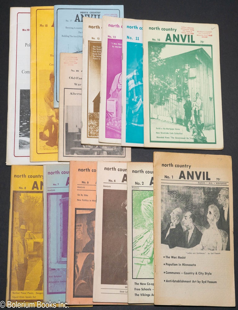 Cat.No: 307017 North Country Anvil [14 issues]. Jack Miller, Clay Oglesbee, Karen Miller, staff.