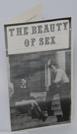 Cat.No: 307133 The beauty of sex [brochure]. George Goris