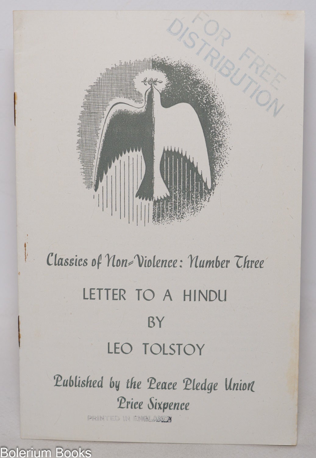 Letter to a Hindu | Leo Tolstoy