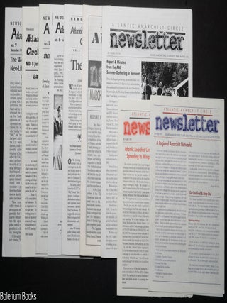 Cat.No: 307361 Atlantic Anarchist Circle Newsletter [run of 9 issues