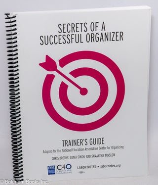 Cat.No: 307371 Secrets of successful organizer. Trainer's guide, adapted for National...