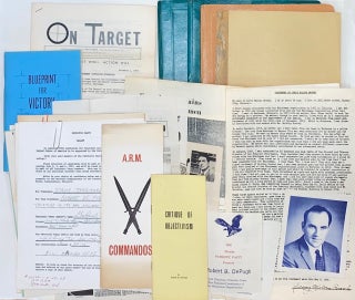 Cat.No: 307417 [Collection of materials related to the clandestine Minuteman...