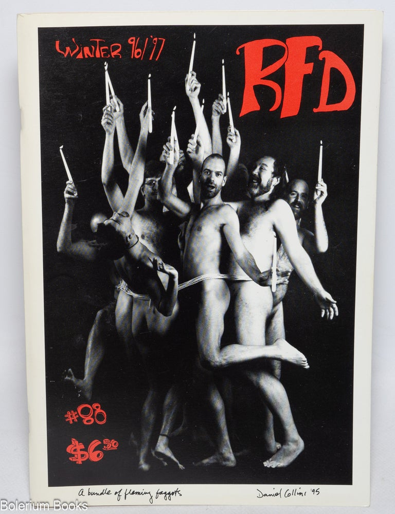 Cat.No: 307463 RFD: a country journal for gay men everywhere; #88 Winter '96/97 (vol. 23, #2)