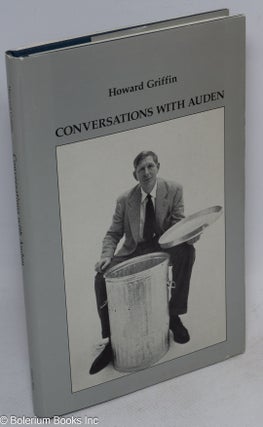 Cat.No: 307529 Conversations with Auden;. W. H. Auden, Howard Griffin, Donald Allen