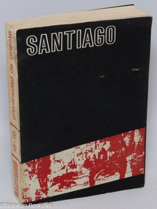 Cat.No: 307560 Santiago: revista de la Universidad de Oriente no. 18-19, Junio y...