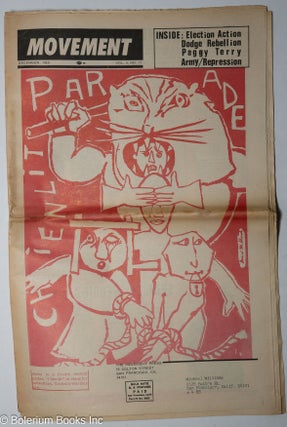 Cat.No: 307609 The Movement, Vol. 4, No. 11 (December 1968) Inside: election action,...