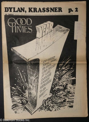 Cat.No: 307710 Good Times: vol. 3, #1, Jan. 1, 1970. Paul Krassner Good Times Commune,...