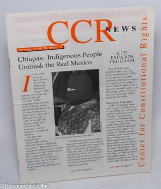 Cat.No: 307719 Center for Constitutional Rights (Spring 1994). Chris Agee