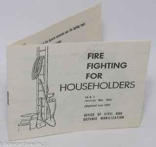 Cat.No: 307823 Fire fighting for householders