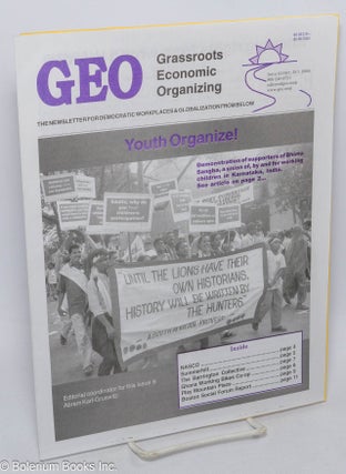 Cat.No: 307833 GEO - Grassroots Economic Organizing. Issue 63 Sept.-Oct. 2004. Frank...
