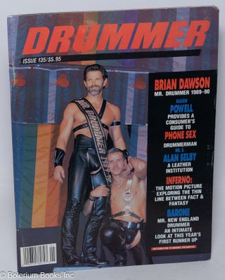 Cat.No: 308045 Drummer: #135; Brian Dawson Mr. Drummer 1989-90. Fledermaus aka Anthony F....