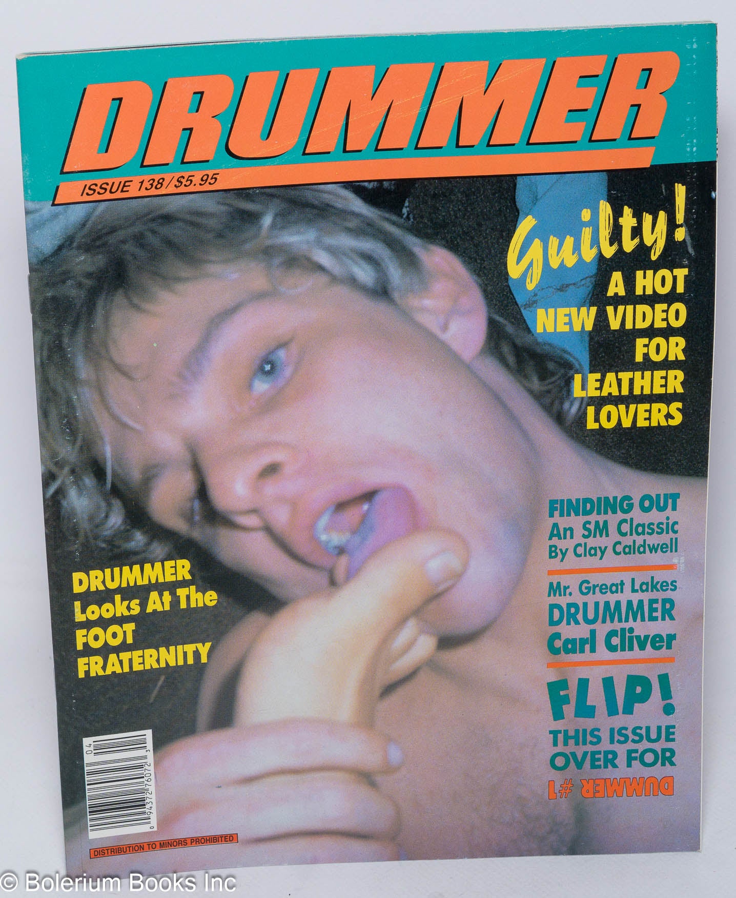 Drummer: #138; Drummer Looks at the Foot Fraternity & Dummer #1 parody  Issue | Fledermaus aka Anthony F. DeBlase, Joseph W. Bean