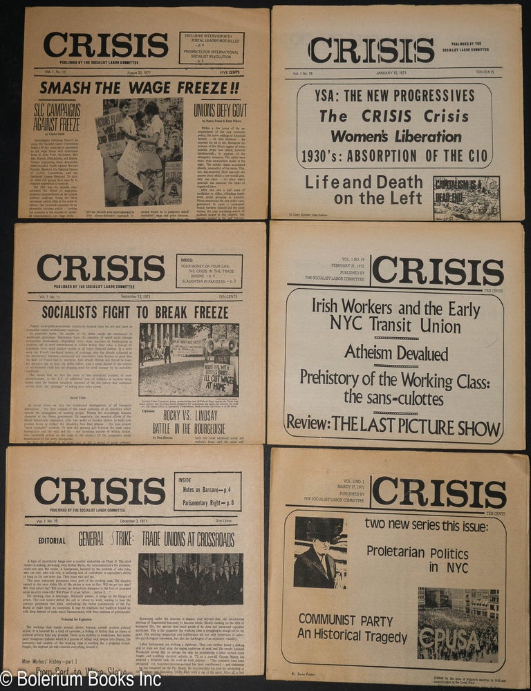 Cat.No: 308056 Crisis [6 issues]