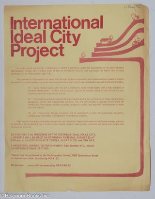 Cat.No: 308078 International Ideal City Project [handbill