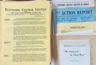 Cat.No: 308107 Economic Council Letters [543 issues, together with 182 related items