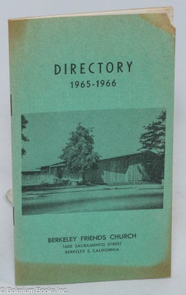 Cat.No: 308147 Directory 1965-1966