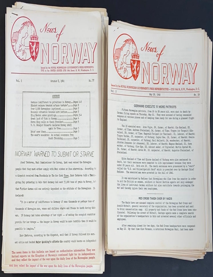Cat.No: 308149 News of Norway [178 issues]