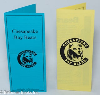 Cat.No: 308369 Chesapeake Bay Bears [two brochures
