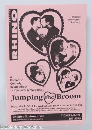 Cat.No: 308373 Jumping the Broom [leaflet/handbill]. Theatre Rhino