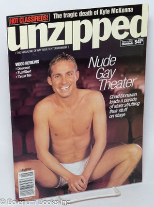 Cat.No: 308383 Unzipped: #198, April 25, 2000:Nude Gay Theater. John Erich, Steve Hammond...