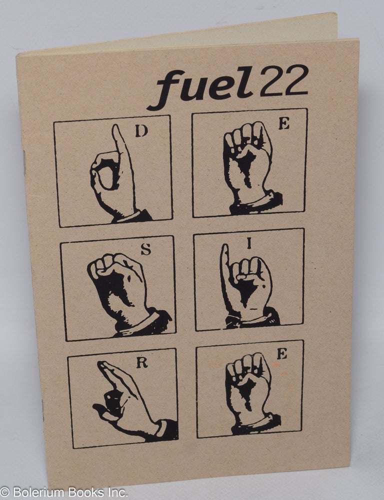 Cat.No: 308489 Fuel Magazine No. 22: Desire