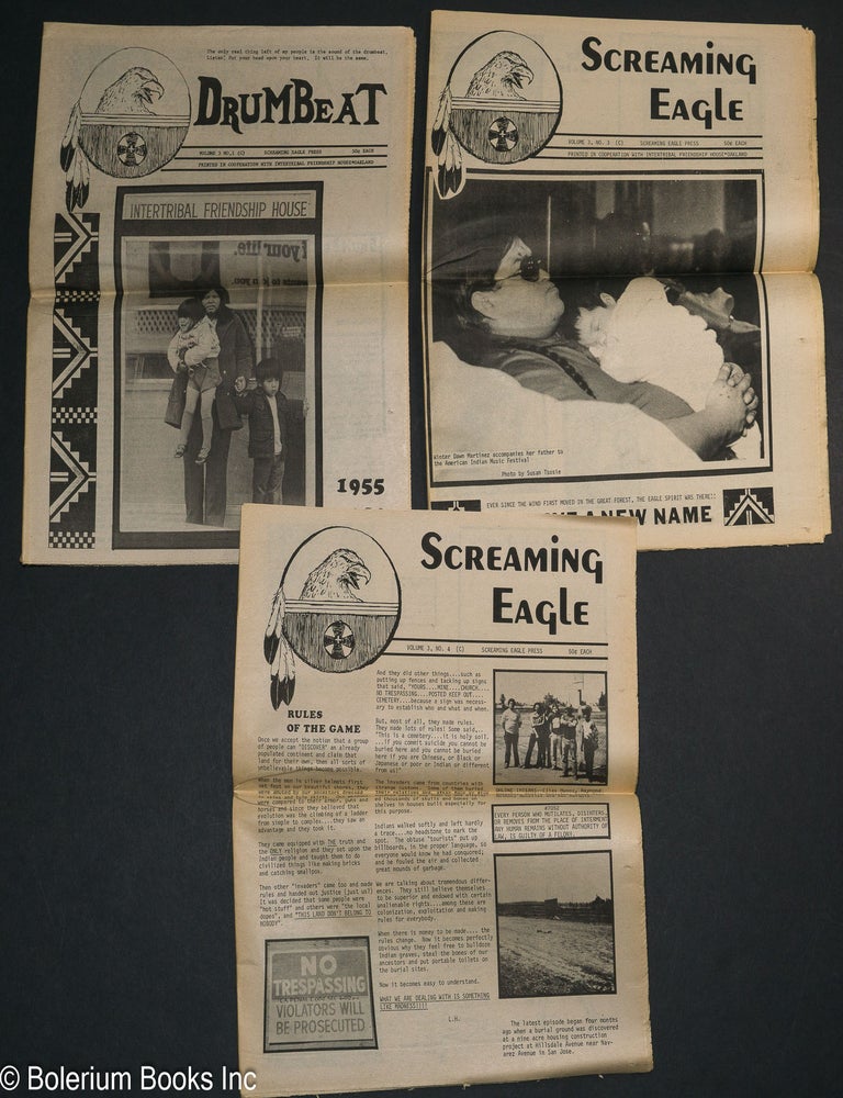 Cat.No: 308520 Drumbeat (later Screaming Eagle) [three issues]