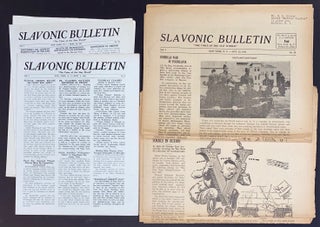 Cat.No: 308544 Slavonic Bulletin [11 issues