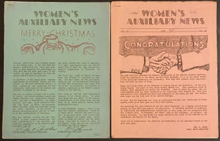 Cat.No: 308694 Women's Auxiliary News [two issues