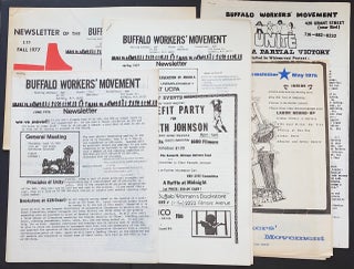 Cat.No: 308880 Buffalo Workers Movement Newsletter [six issues