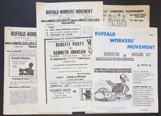 Cat.No: 308881 Buffalo Workers Movement Newsletter [four issues