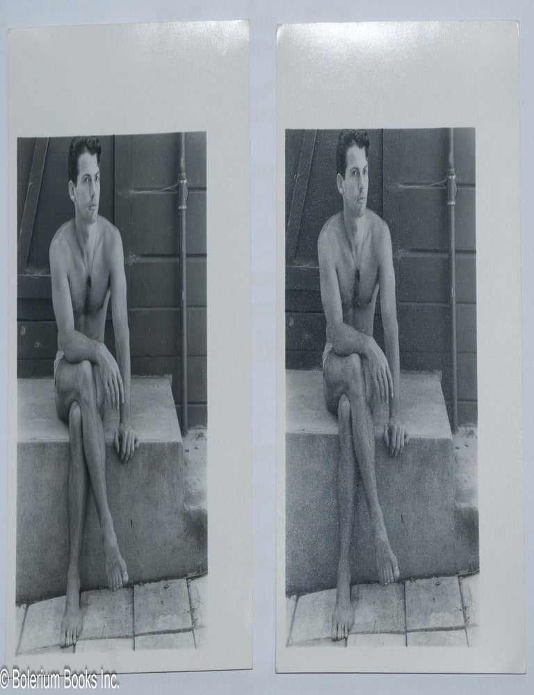 Cat.No: 308886 [Two portraits of artist Jerrold Davis]. Nata Piaskowski.