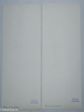 [Two portraits of artist Jerrold Davis]