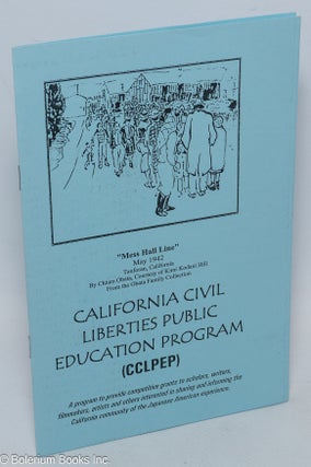 Cat.No: 308940 California Civil Liberties Public Education Program (CCLPEP