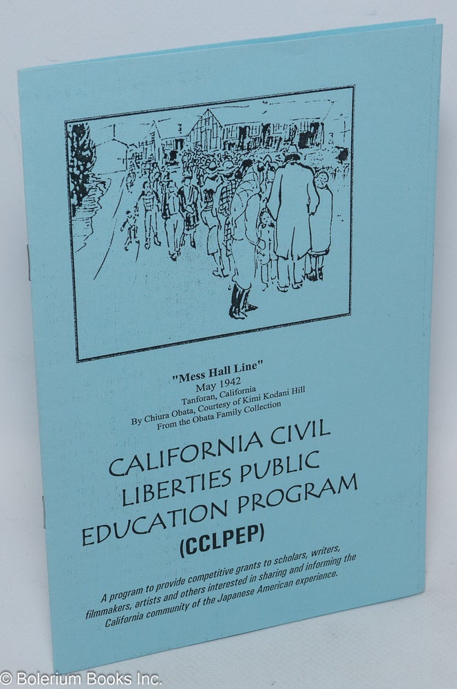 Cat.No: 308940 California Civil Liberties Public Education Program (CCLPEP
