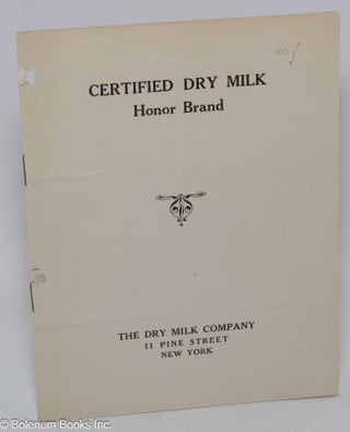 Cat.No: 308962 Certified Dry Milk. Honor Brand