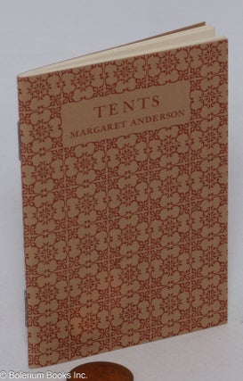 Cat.No: 308969 Tents. Margaret Anderson