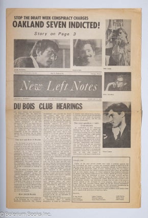 Cat.No: 309003 SDS new left notes, vol. 3, no. 7, February 19, 1968