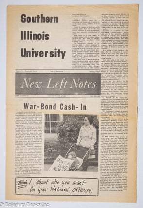 Cat.No: 309011 SDS new left notes, vol. 3, no. 18, May 20, 1968