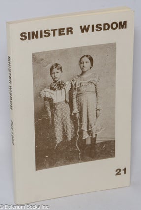 Cat.No: 309272 Sinister Wisdom: a journal of words and pictures for the lesbian...
